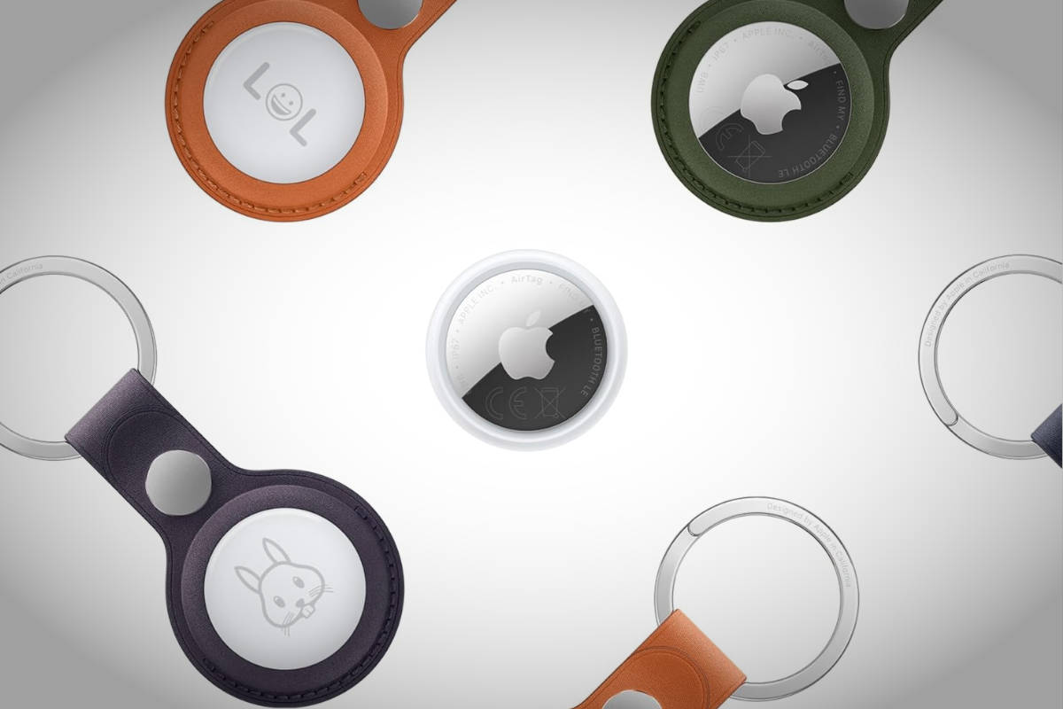 Apple AirTag. Imagen: Apple