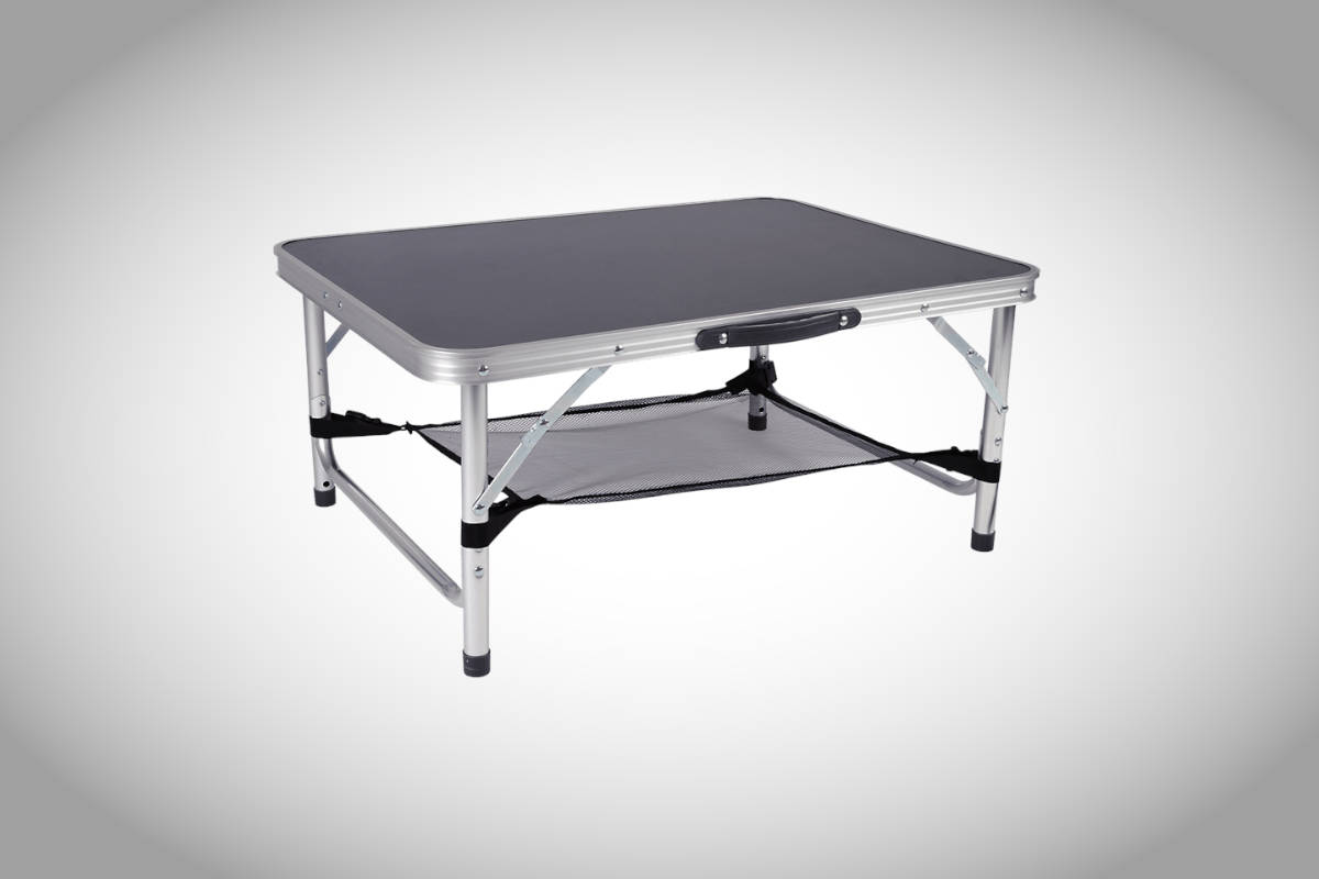Mesa de camping plegable ALDI. Imagen: ALDI