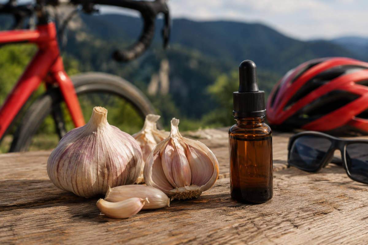 Extracto de ajo en la montaña. Imagen: TodoMountainBike