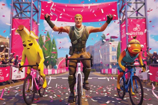 El Giro d’Italia entra en Fortnite con ocho etapas oficiales y bicicletas De Rosa