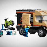 El nuevo set de LEGO para MTB que recrea una auténtica salida en bicicleta por la montaña