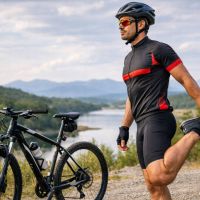 Estiramientos antes y después de salir en bicicleta: qué conviene hacer de verdad