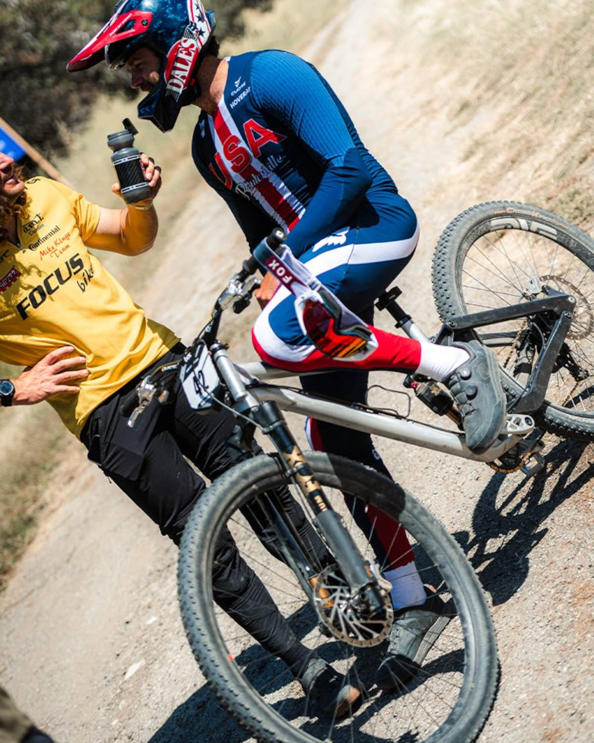 Neko Mullaly con su Frameworks 'Mega Mullet'. Imagen: Liam McMahon