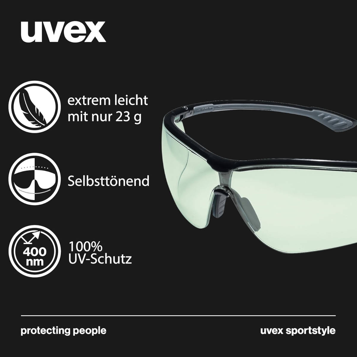 Gafas Uvex Sportstyle Variomatic. Imagen: Uvex