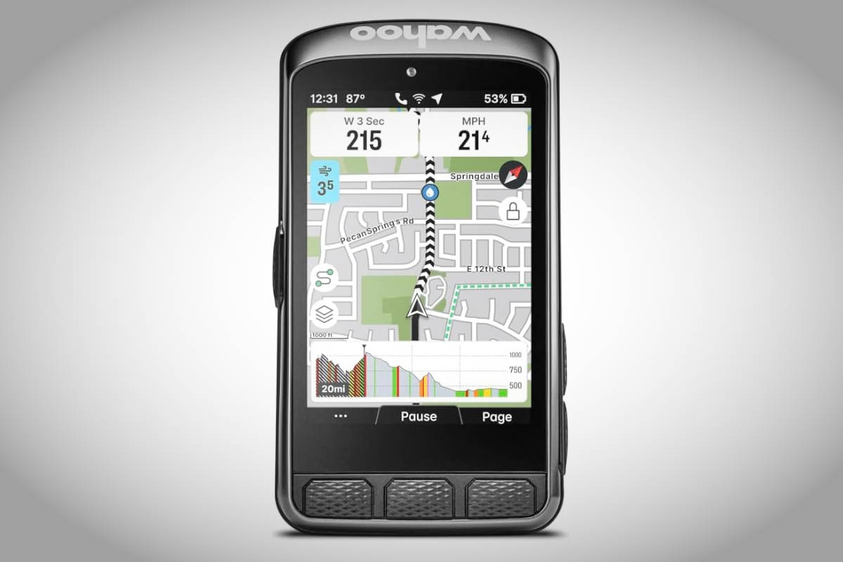 Wahoo Fitness Elemnt Ace. Imagen: Wahoo