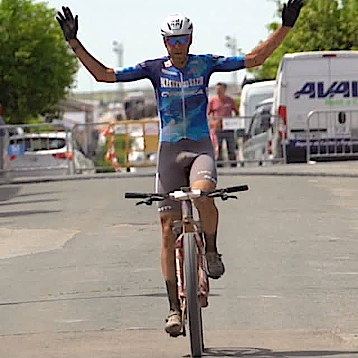 David Valero. Imagen: Klimatiza Orbea Team