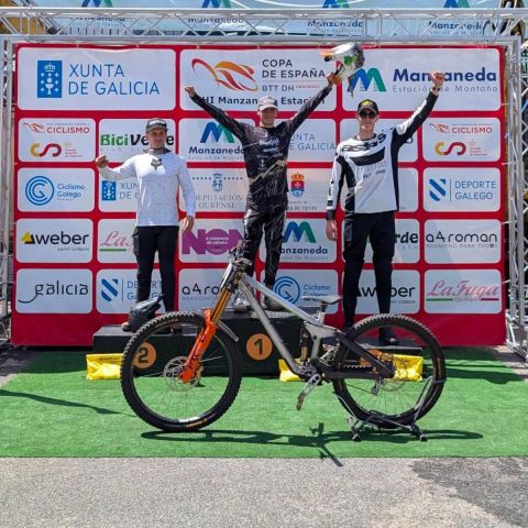 Héctor Quinteiro refuerza su liderato con una sólida victoria en el DHI Manzaneda de la Copa de España