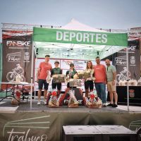 Lucía González y Alejandro Ropero mandan en la Entre Sierras Gravel Race de Villanueva del Trabuco