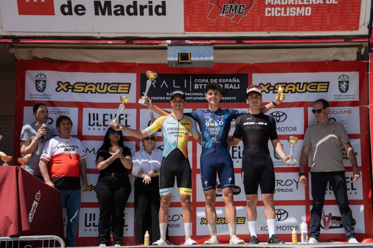 Campos y Sagardoy imponen su ley en Alpedrete en una Copa de España de XCO marcada por el ritmo desde la salida