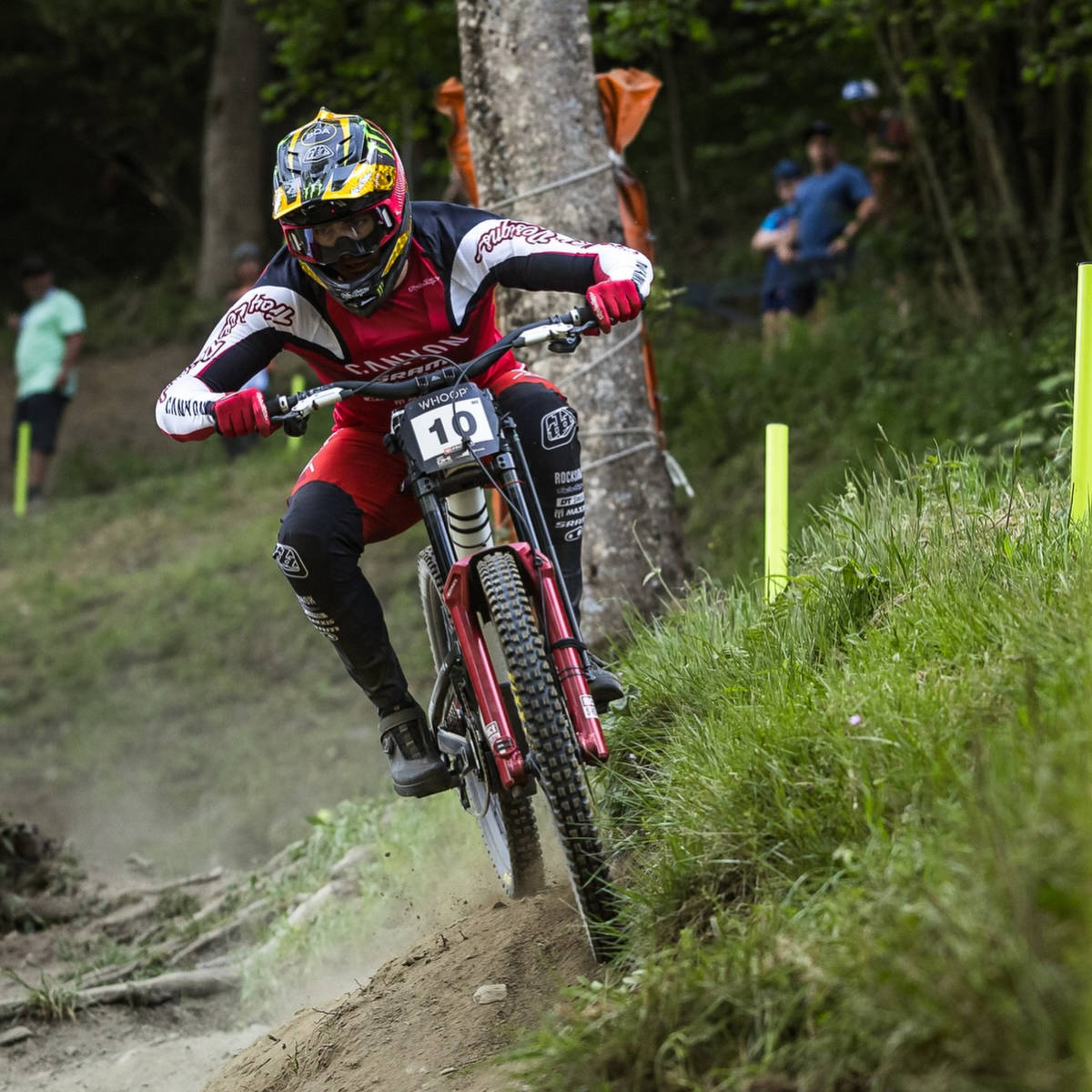 Luca Shaw. Imagen: WHOOP UCI Mountain Bike World Series