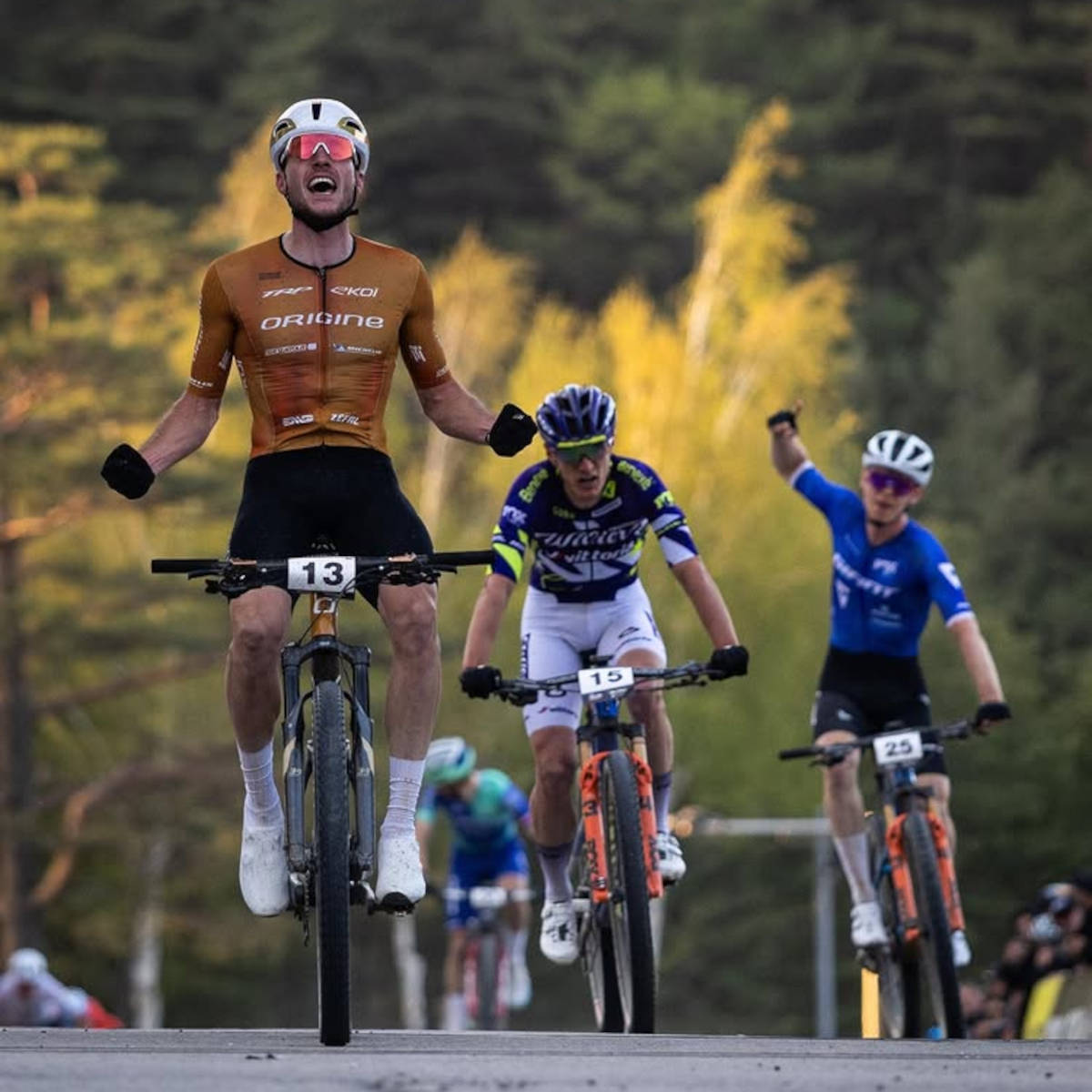 Mathis Azzaro. Imagen: WHOOP UCI Mountain Bike World Series