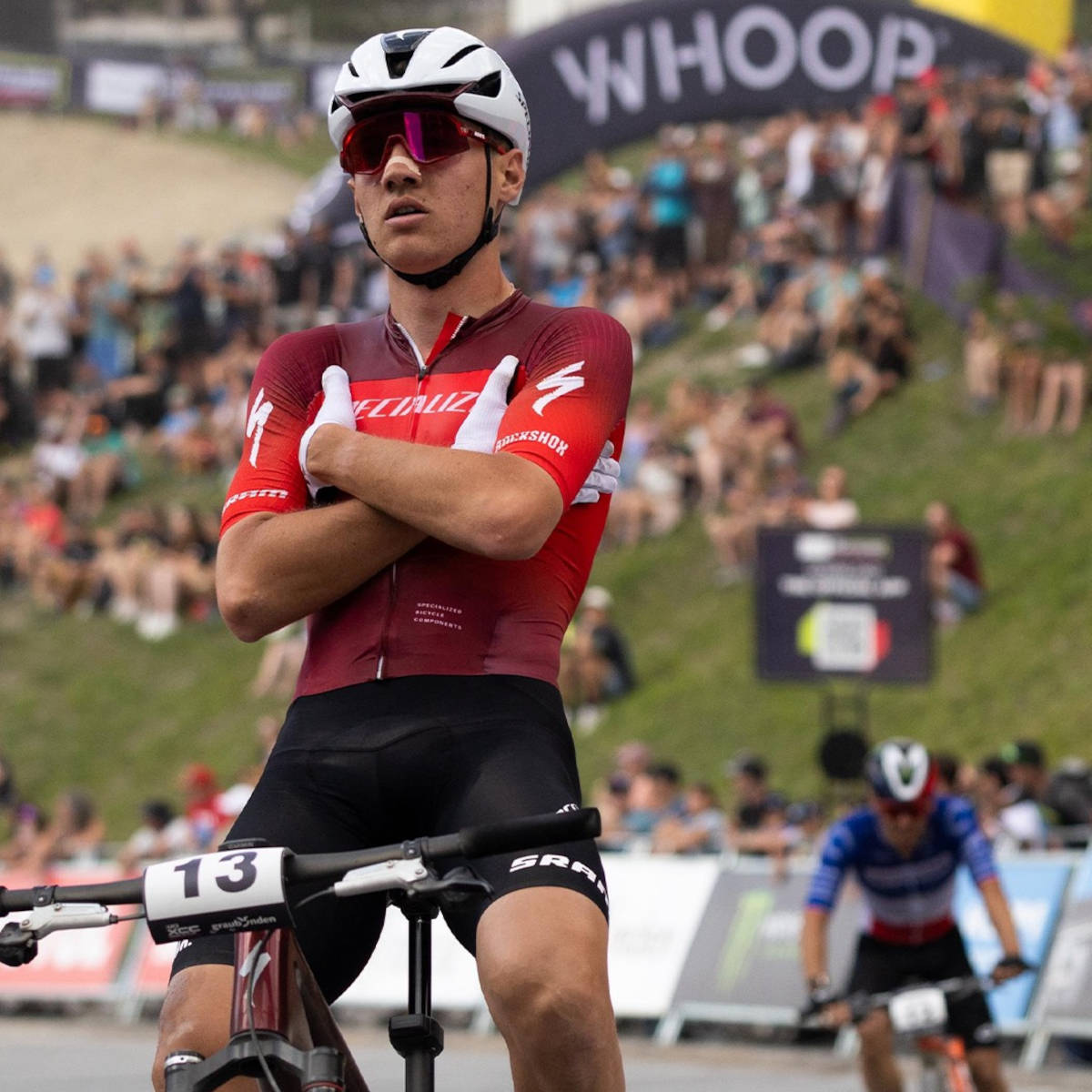 Adrien Boichis. Imagen: WHOOP UCI Mountain Bike World Series