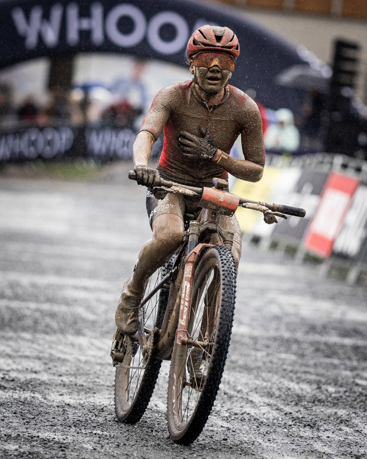 Sina Frei. Imagen: WHOOP UCI Mountain Bike World Series