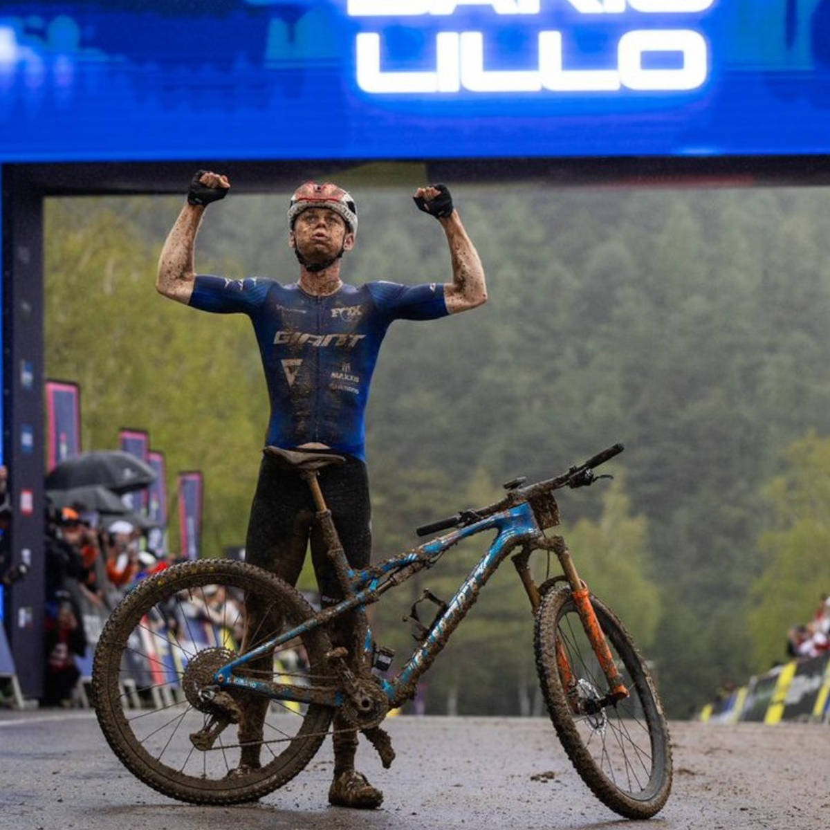 Dario Lillo. Imagen: WHOOP UCI Mountain Bike World Series