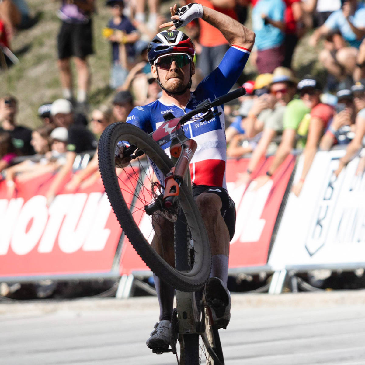 Luca Martin. Imagen: WHOOP UCI Mountain Bike World Series