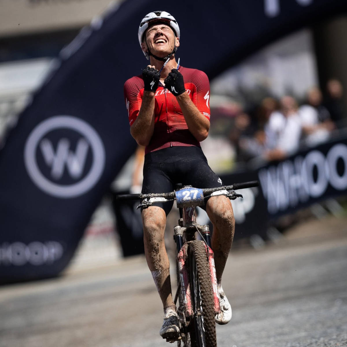 Adrien Boichis. Imagen: WHOOP UCI Mountain Bike World Series