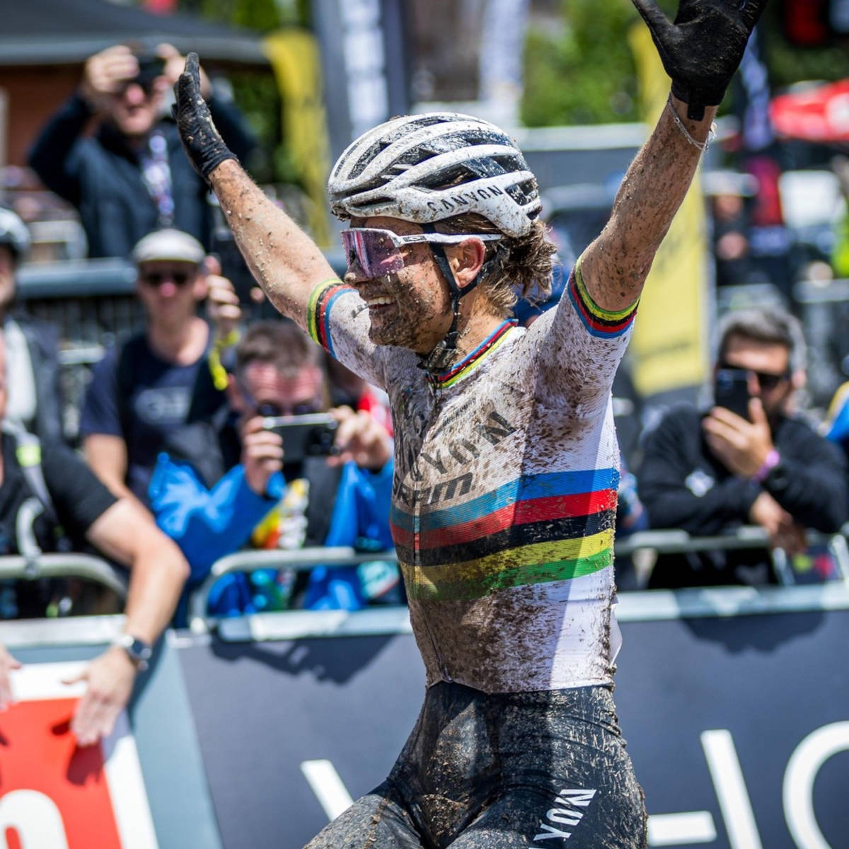 Jenny Rissveds. Imagen: WHOOP UCI Mountain Bike World Series