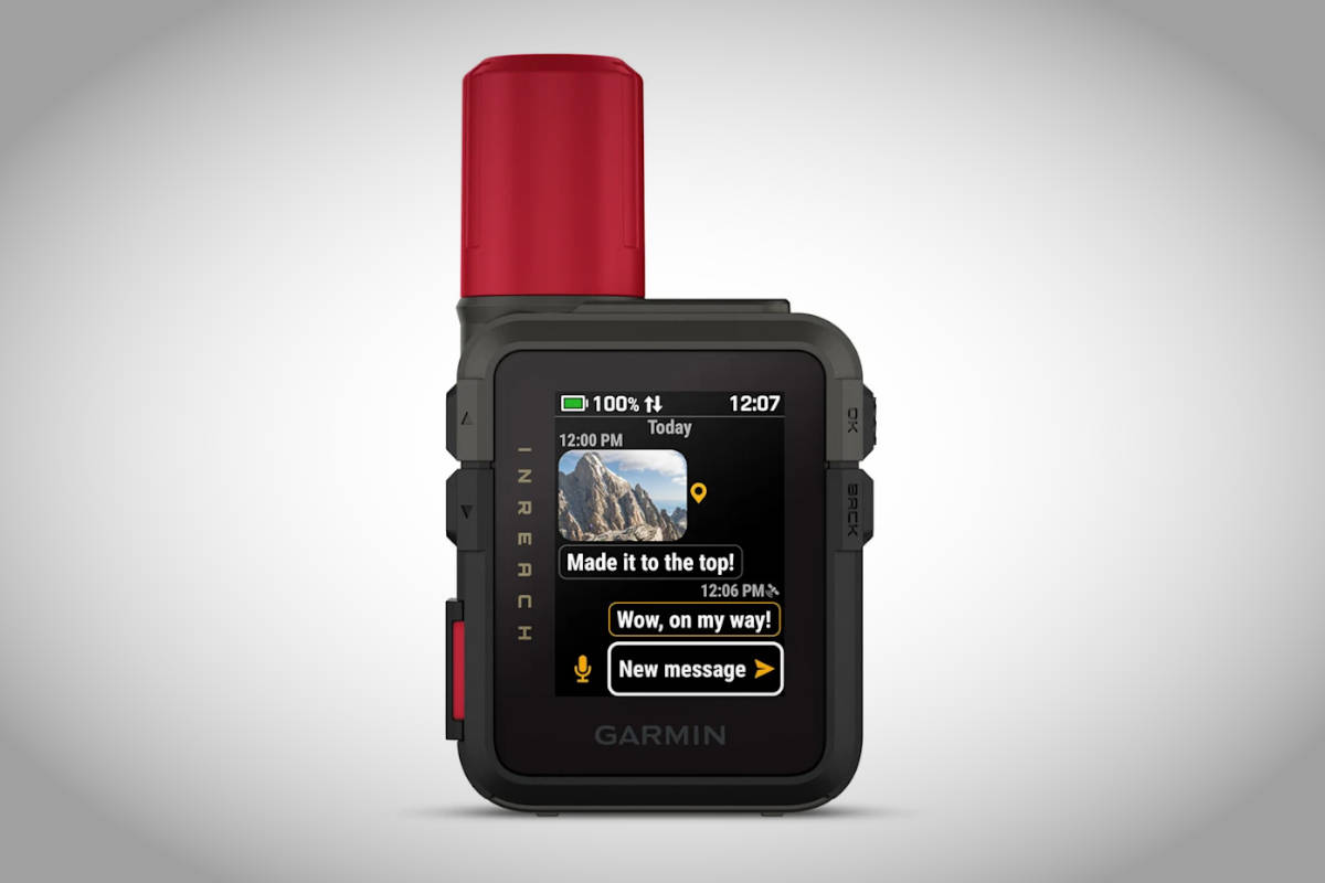 InReach Mini 3 Plus Garmin. Imagen: Garmin