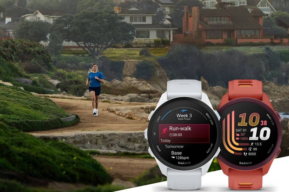 Forerunner 70 y Forerunner 170. Imagen: Garmin