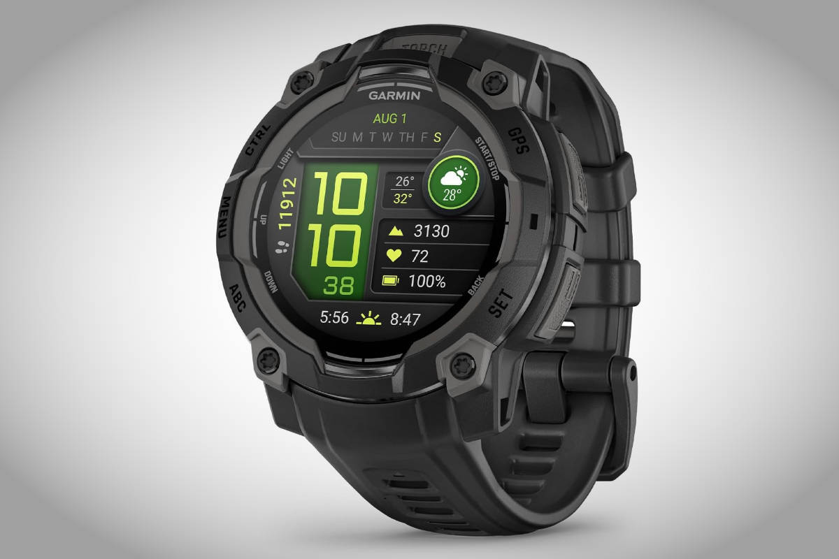 Garmin Instinct 3. Imagen: Garmin