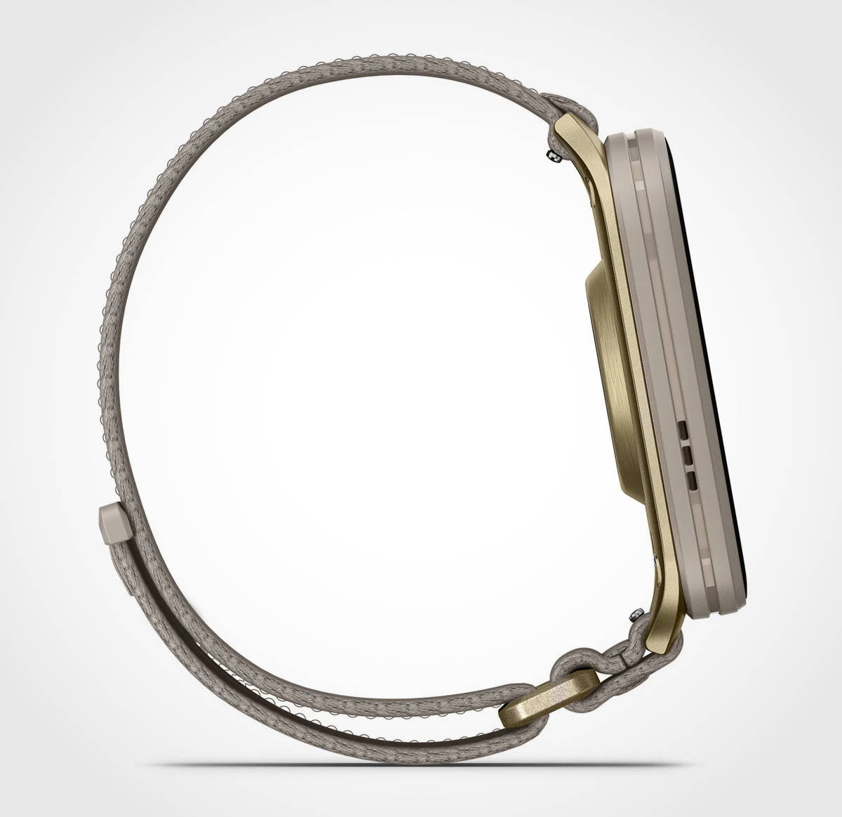 Garmin Venu X1 en versión titanio dorado. Imagen: Garmin