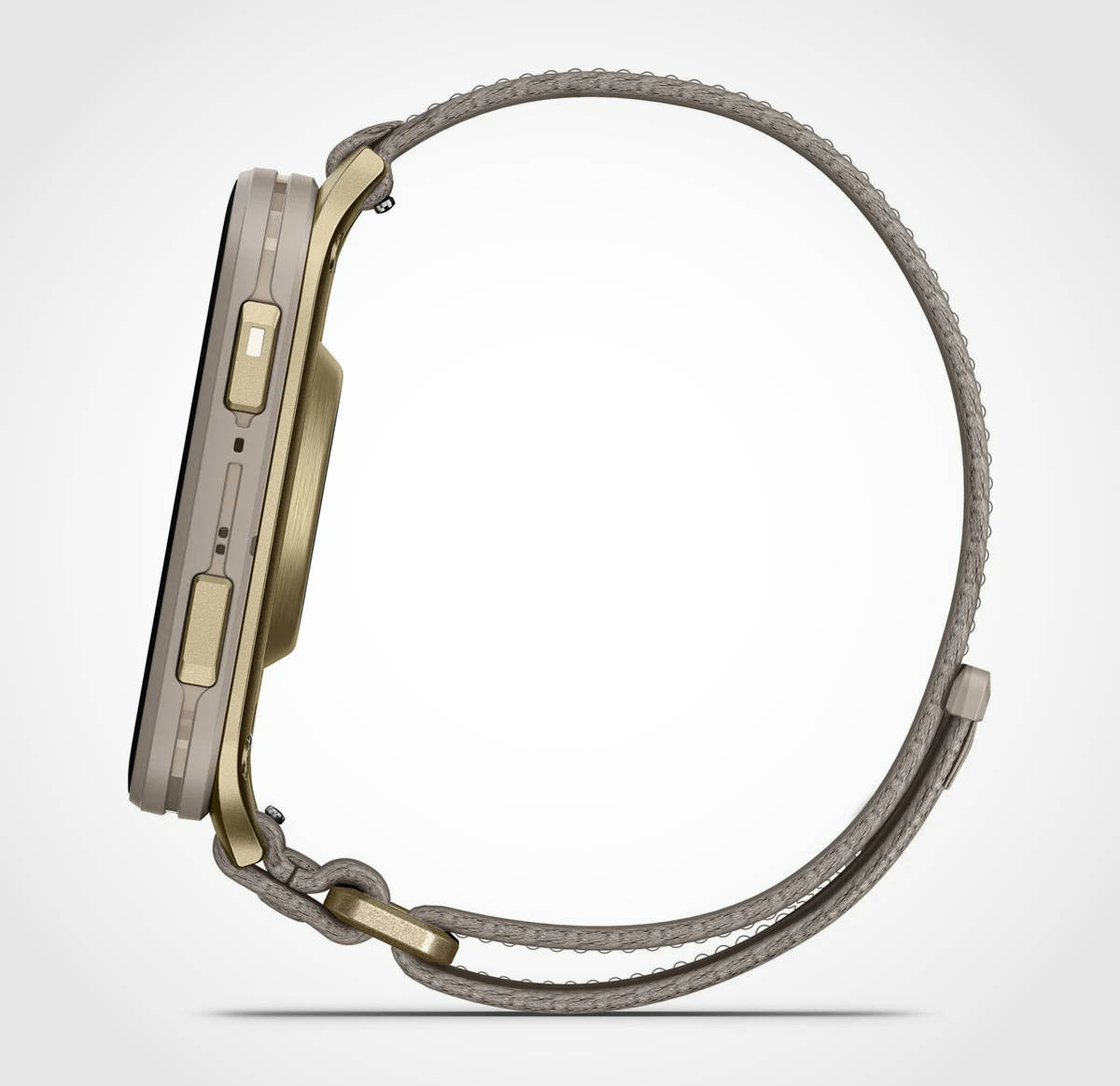 Garmin Venu X1 en versión titanio dorado. Imagen: Garmin