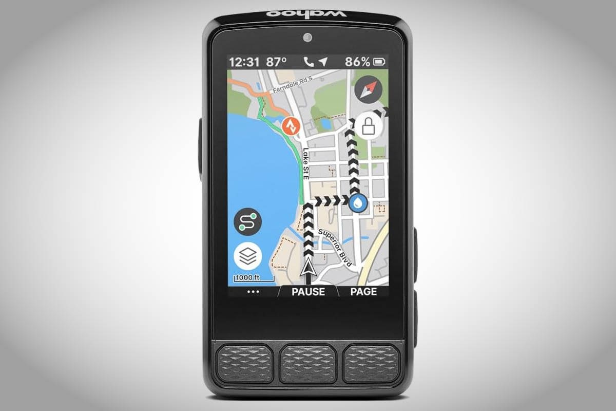 Wahoo Fitness ELEMNT Roam V3. Imagen: Wahoo