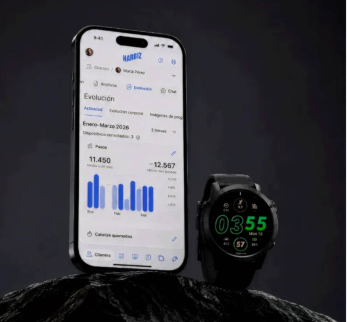 Harbiz ha anunciado una colaboración estratégica con Garmin Health. Imagen: Garmin