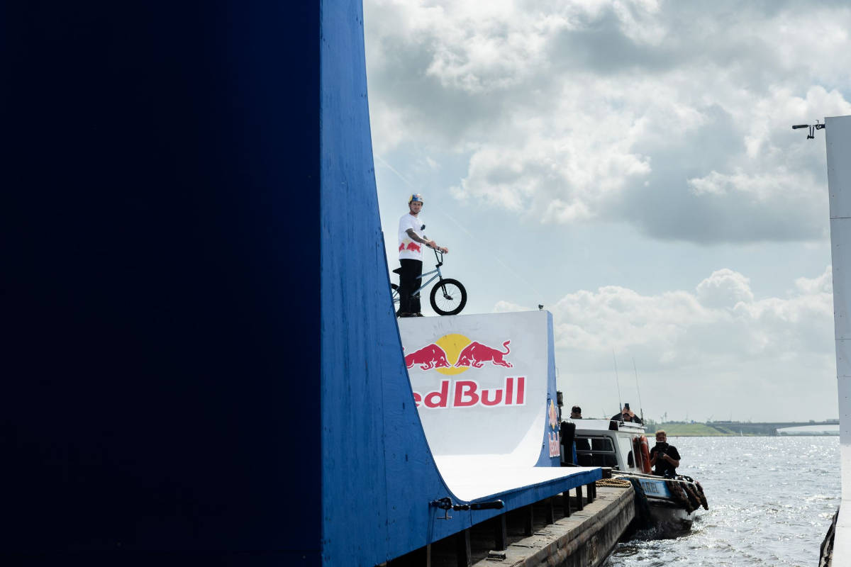 George Ntavoutian en acción. Imagen: Red Bull