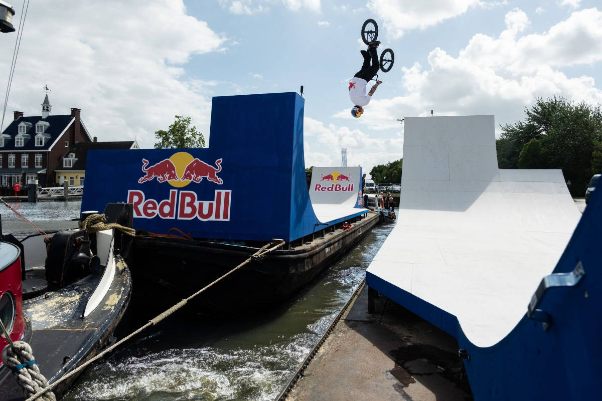 George Ntavoutian en acción. Imagen: Red Bull