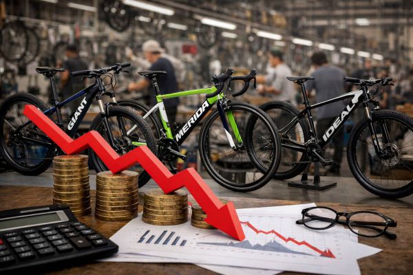 Giant, Merida e Ideal cierran 2025 en rojo de ventas mientras el mercado global de la bicicleta sigue sin encontrar suelo