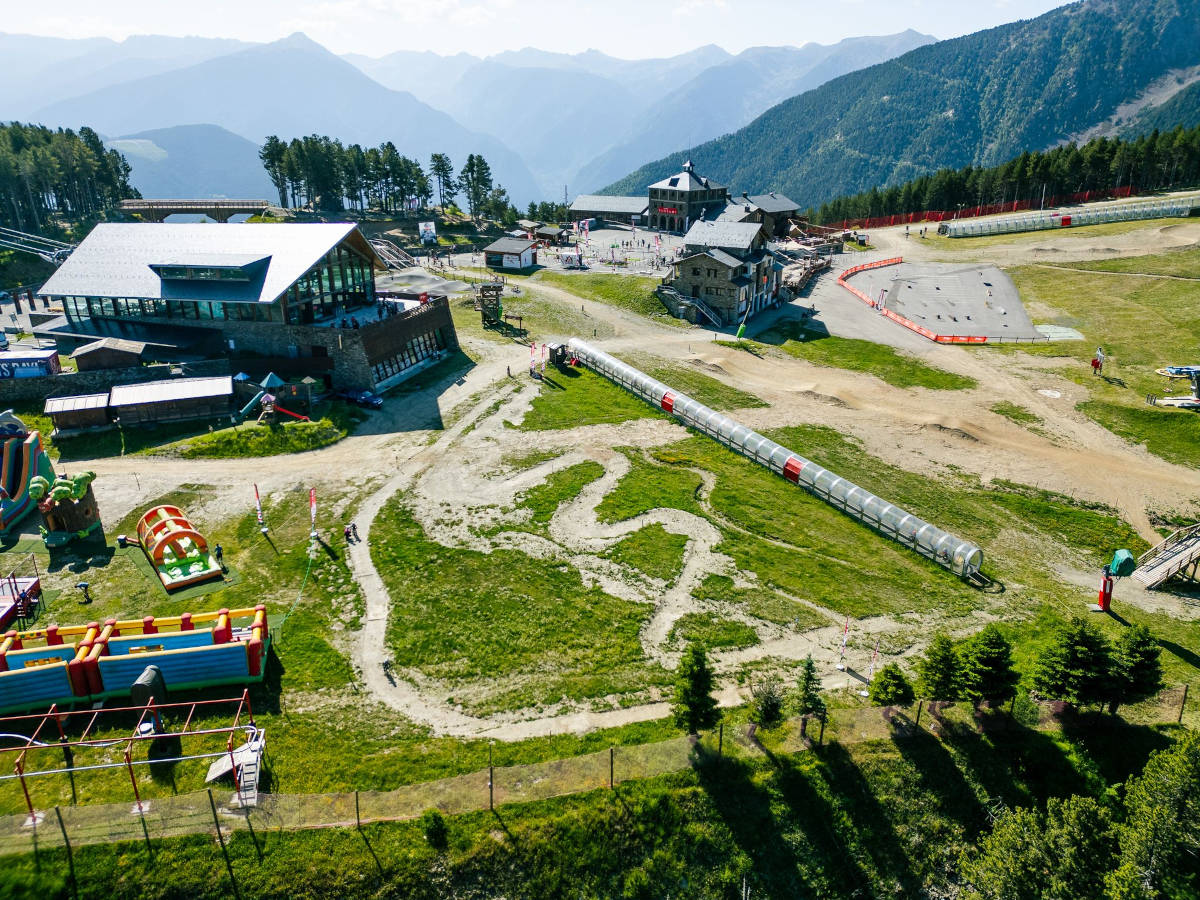 Bike Park de Pal Arinsal. Imagen: Grandvalira Resorts