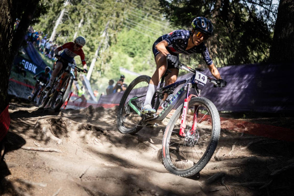 Savilia Blunk. Imagen: WHOOP UCI Mountain Bike World Series