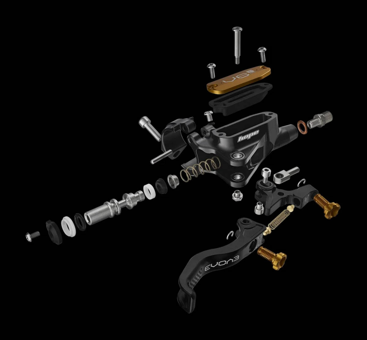 Hope EVO V6Ti Mono Edition. Imagen: Hope Tech