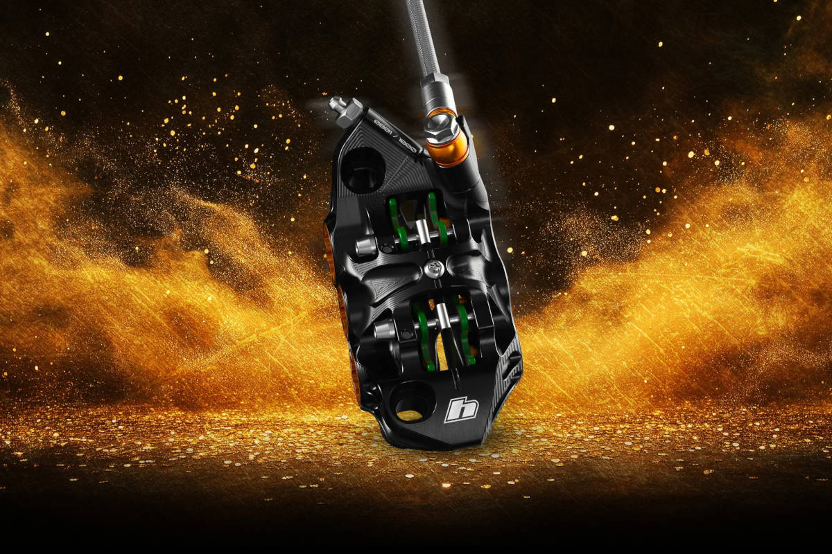 Hope resucita los frenos de 6 pistones para MTB con unos EVO V6Ti de edición limitada y 1.750 euros