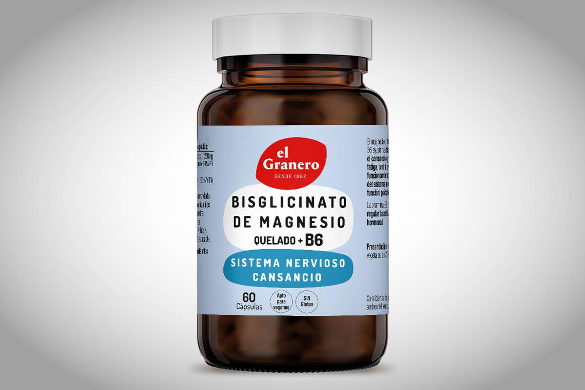 Bisglicinato de Magnesio el Granero. Imagen: el Granero