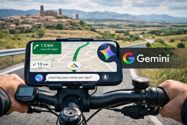 Google Maps incorpora un copiloto con IA para rutas a pie y en bici: Gemini llega a los pedales
