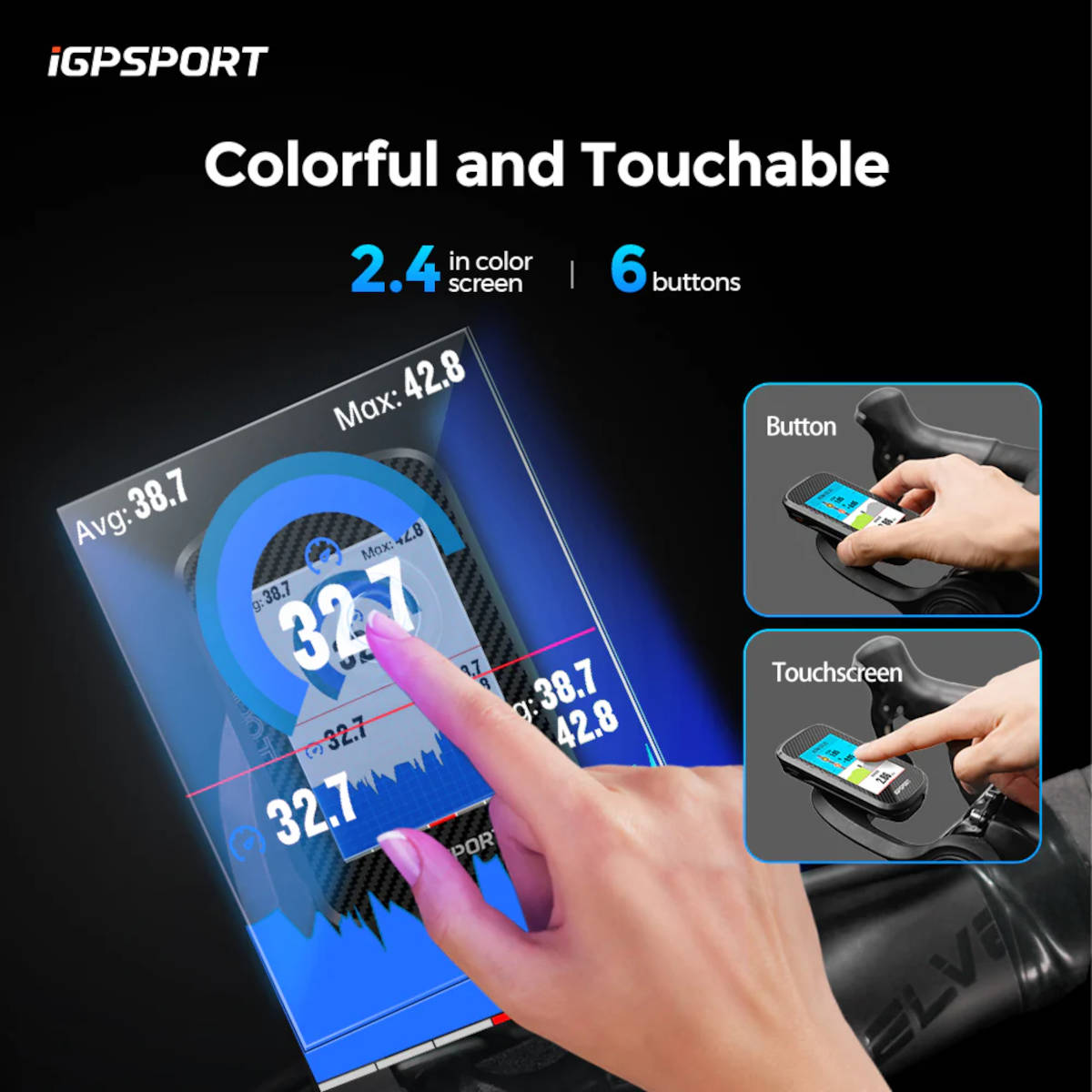 iGPSPORT BSC300T. Imagen: iGPSPORT
