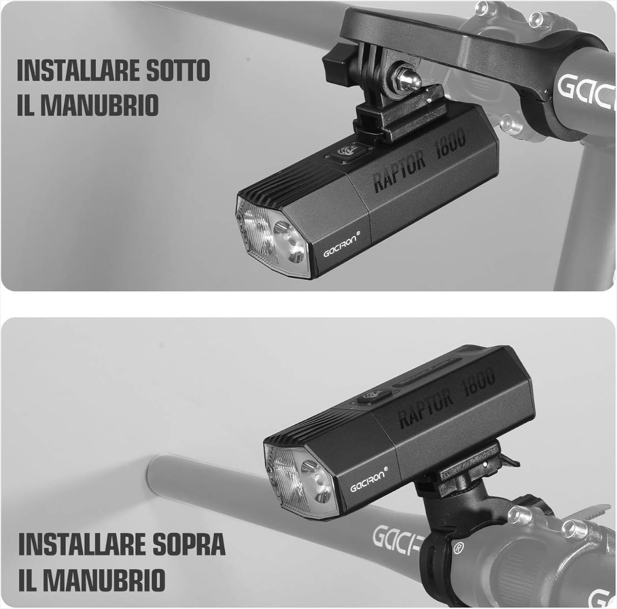 Gaciron Raptor 1800. Imagen: Gaciron