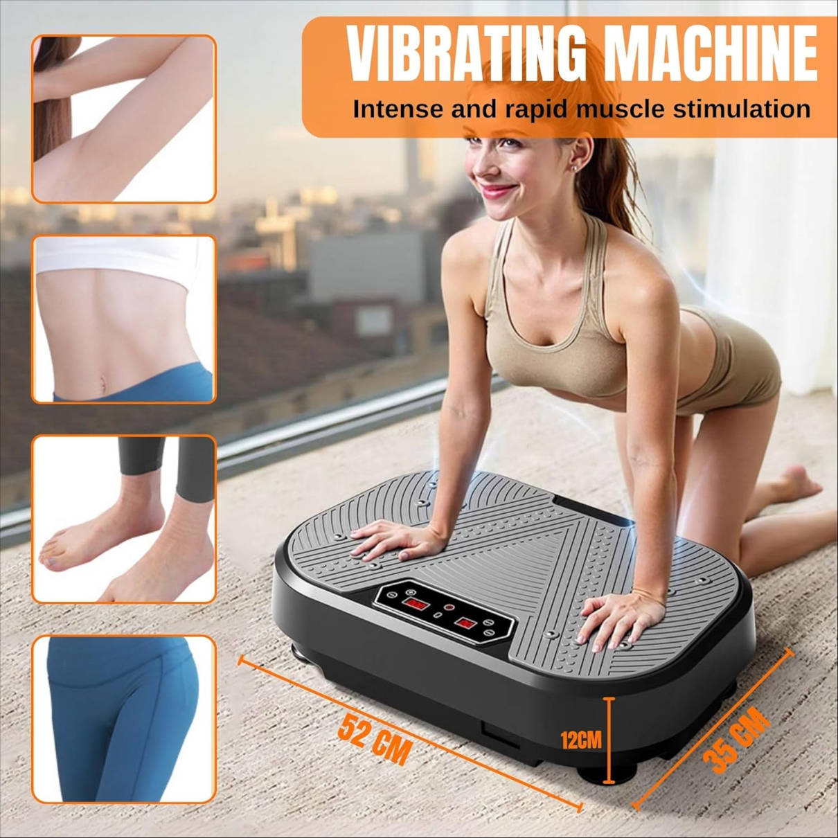 Plataforma vibratoria muscular MAGIC SELECT. Imagen: MAGIC SELECT