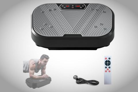 La plataforma vibratoria que muchos ciclistas están comprando en Amazon para recuperar mejor después de entrenar
