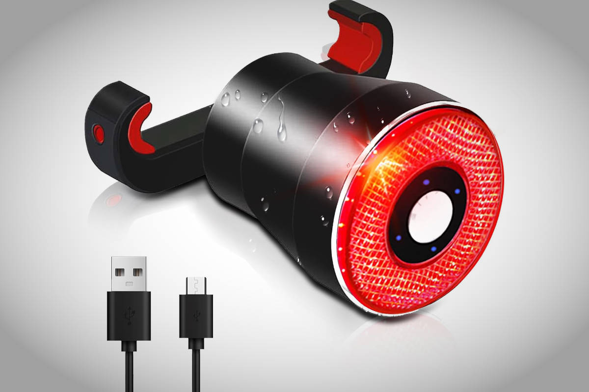 EBUYFIRE Luz Trasera de Bicicleta. Imagen: EBUYFIRE
