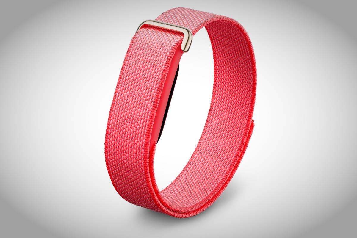 Google Fitbit Air. Imagen: Google