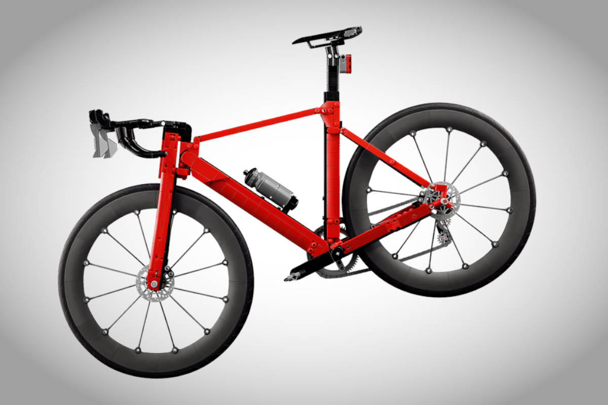 Bici de Carretera LEGO. Imagen: LEGO