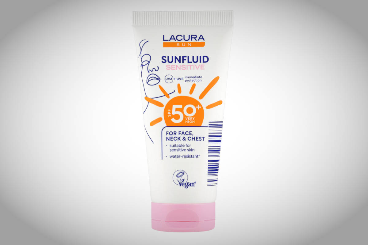 Fluido facial Sensitive. Imagen: ALDI