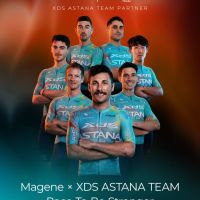 Magene entra en el WorldTour como socio tecnológico del XDS Astana Team para la temporada 2026