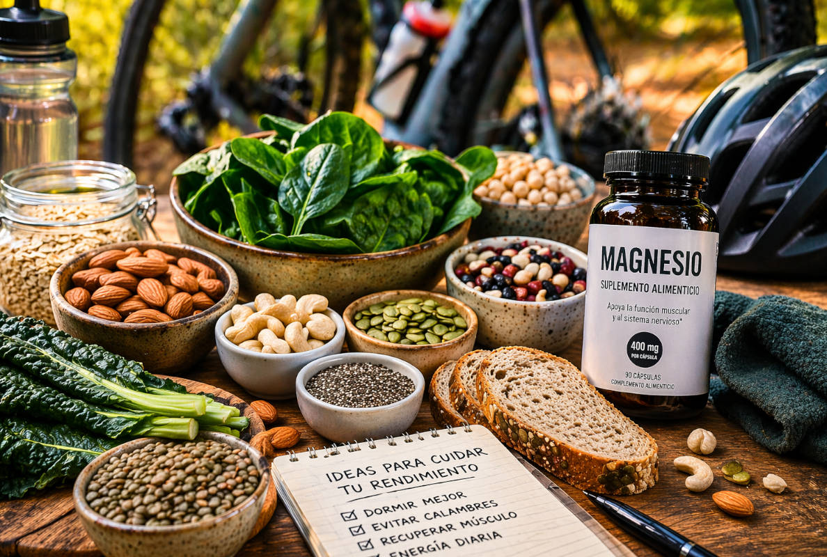 Alimentos y suplementos para ciclistas. Imagen: TodoMountainBike