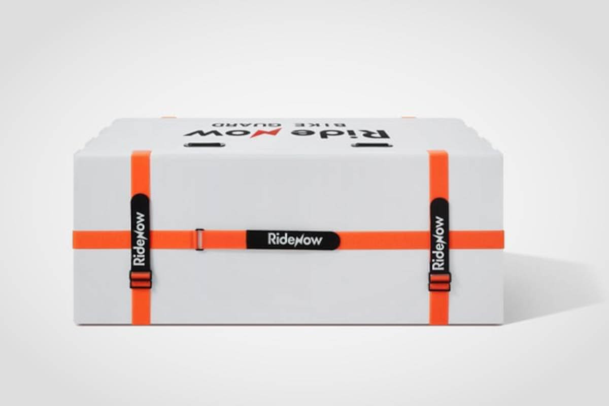 Maleta para bicicleta. Imagen: RideNow