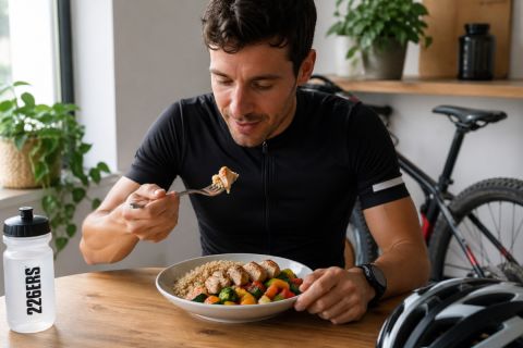 Menús saludables para ciclistas aficionados: cómo organizar la alimentación diaria para rendir mejor sobre la bici