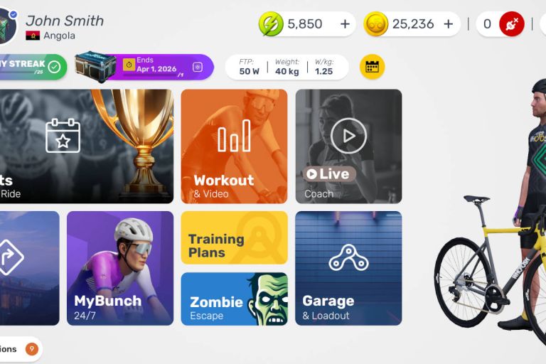 MyWhoosh refuerza su plataforma gratuita con la actualización 5.7 y abre más terreno al entrenamiento multideporte